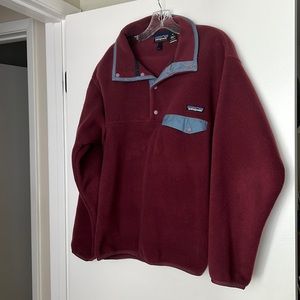 Mens Patagonia fleece pullover